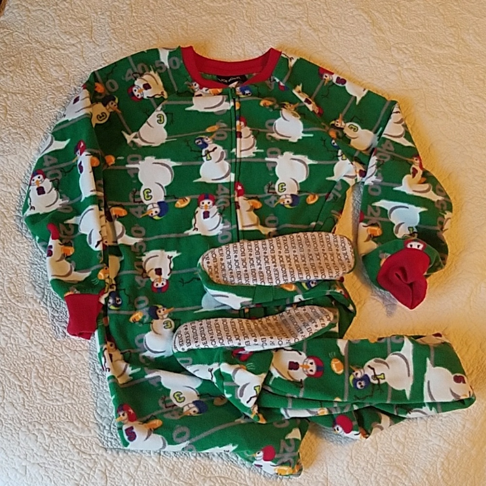 Footed pajamas ~ Joe Boxer